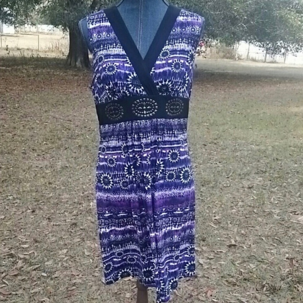 BCX Stretchy & Vibrant Summer Dress